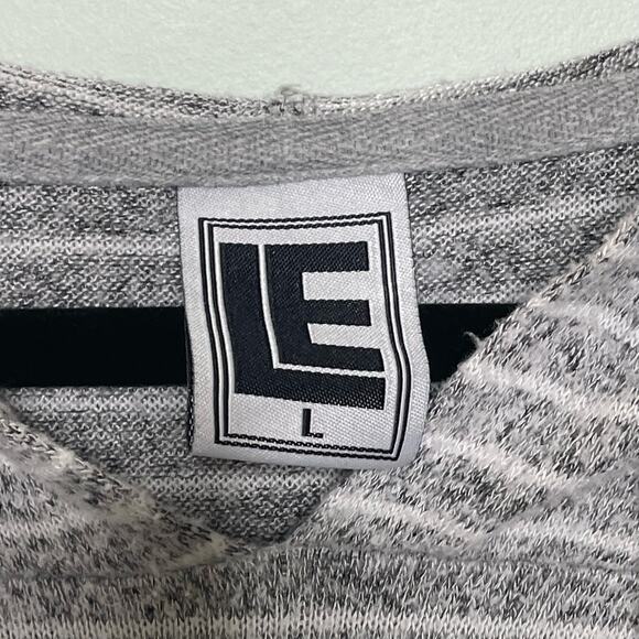 Liquid Energy Cape Cod MA  Hoodie Sweatshirt Striped Pullover Gray L‎ Beach - Picture 8 of 12